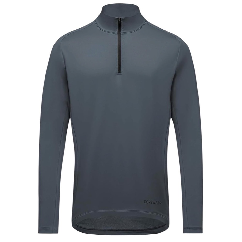 GOREWEAR Everyday Mid 1/4-Zip Pullover Lab Graphite Grey‎ Mens US L Running NWT
